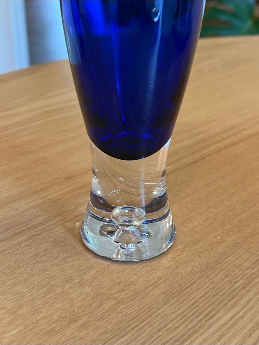 Stockholm by Block Cobalt Blue Water Goblet